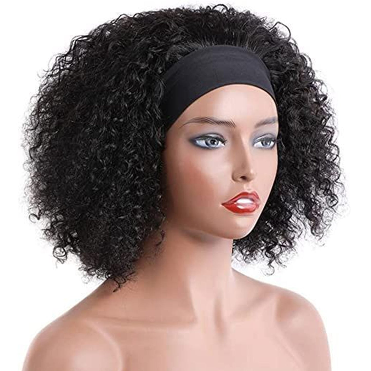 headband wig curly