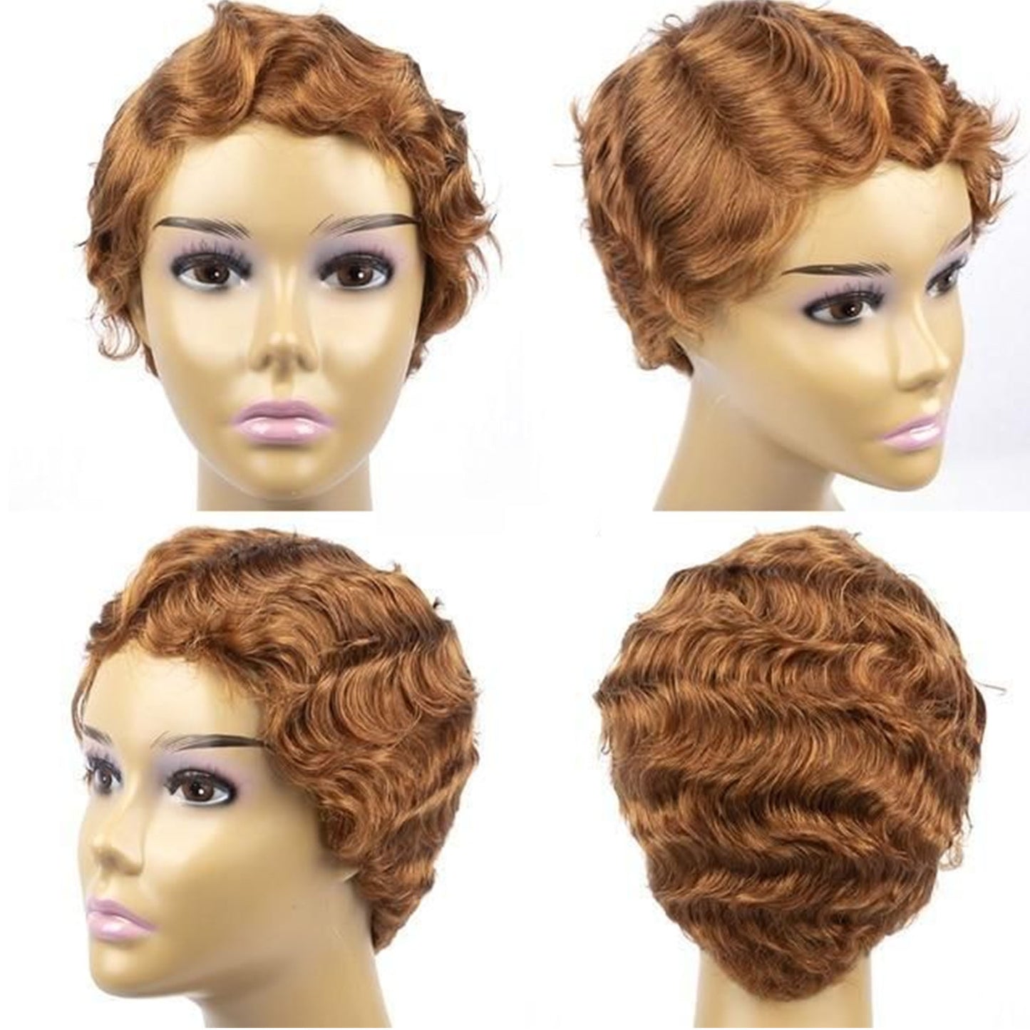 Pixie Wig brown 9012