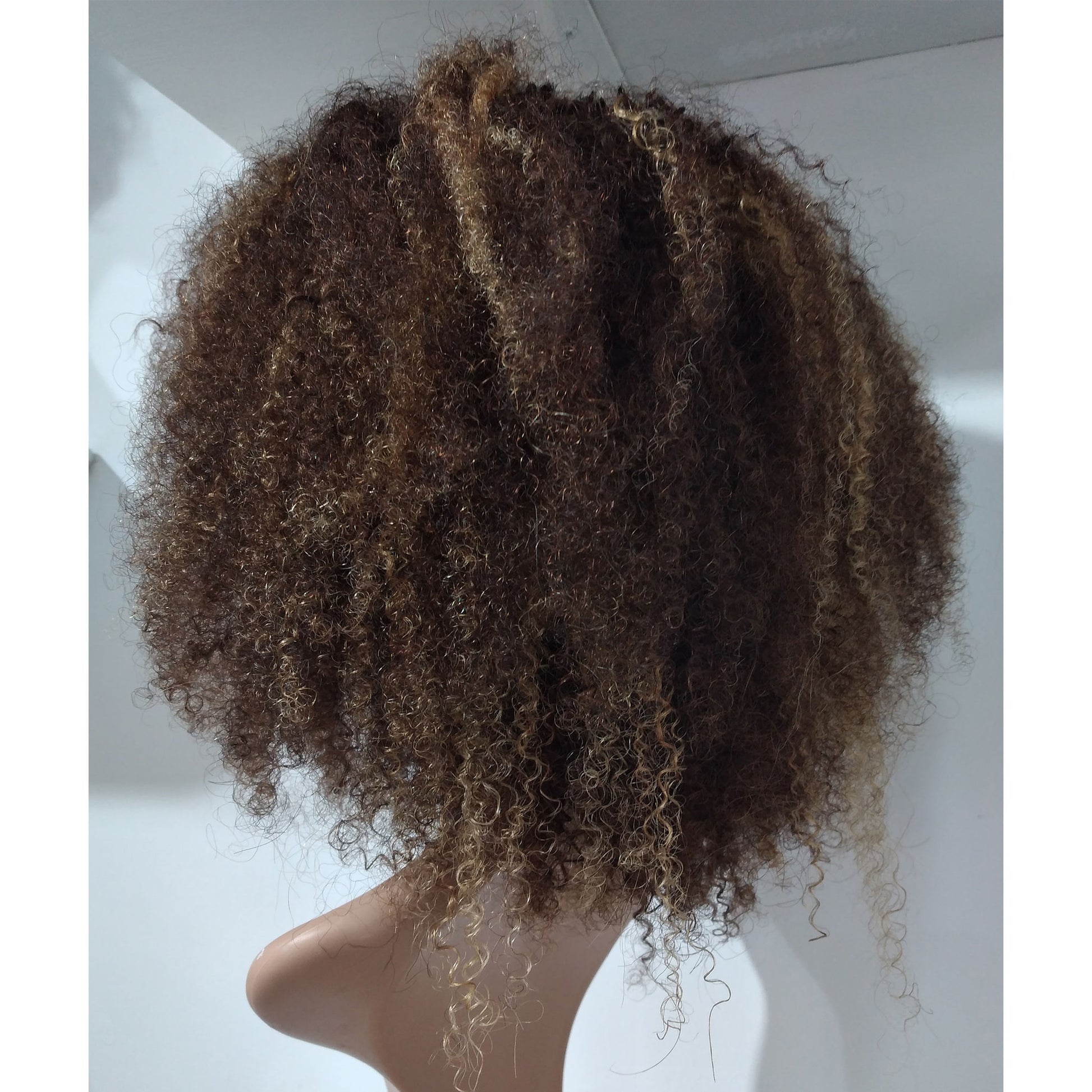 Fringe Afro Curly Highlight