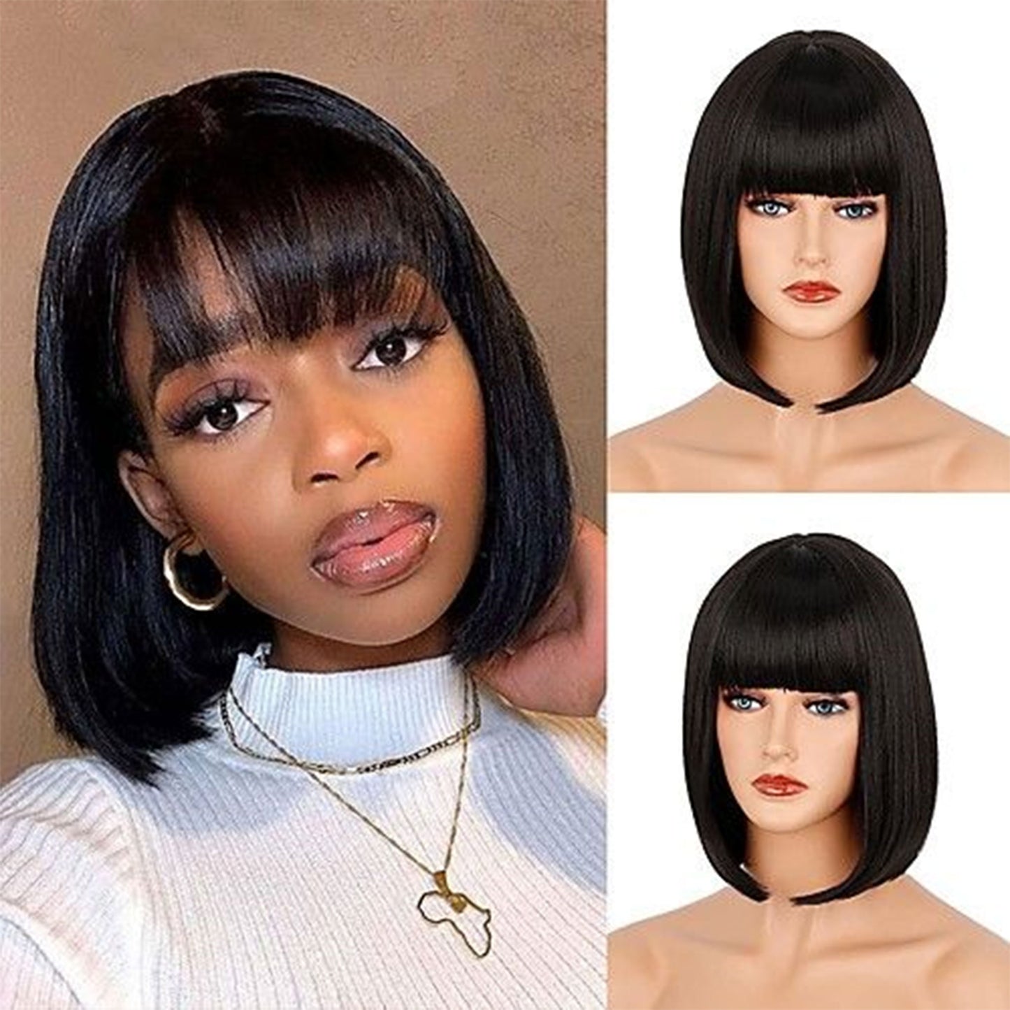 Fringe Bob Straight