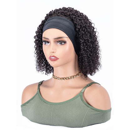 headband wig curly